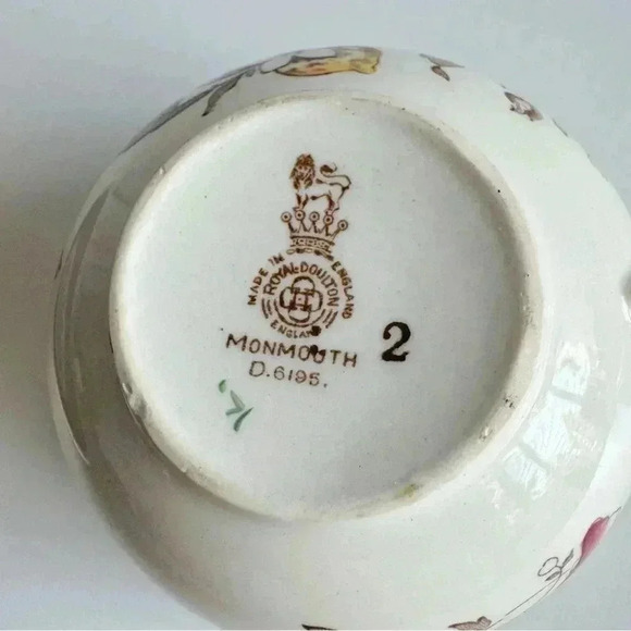 Vintage made in England bone china teacup &  saucer mixed set - Picture 6 of 8